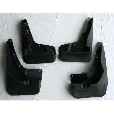 Mercedes Benz GLE с порогами брызговики колесных арок GT Ordinary передние и задние с лого