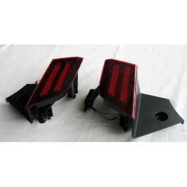 Mitsubishi Pajero Sport 2016+ LED вставки катафоты в задний бампер