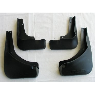 Chery Tiggo 5 2016+ брызговики колесных арок GT передние и задние полиуретановые с лого