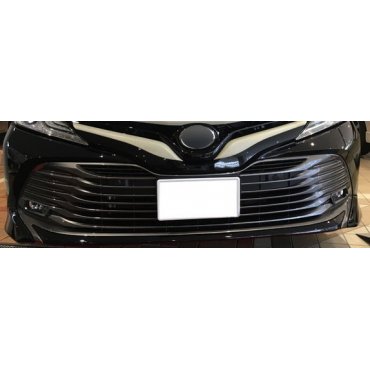 Toyota Camry XV70 2018+ хром накладки решетки радиатора верхние ABS