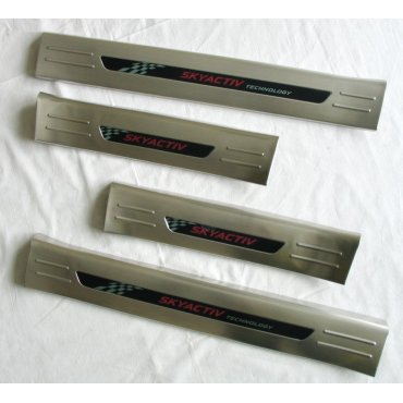 Mazda CX-5 2017+ накладки порогов дверных проемов верхние тип W