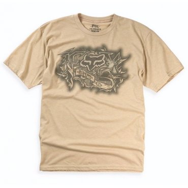 Футболка FOX HEATHERED Short Sleeve Tee - HALF LIFE [Khaki]